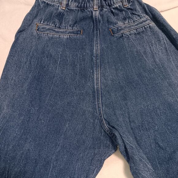 Aaron & Amber Paper Bag Waist and Baggy Mom Jeans Size S Pre-owned - Picture 7 of 14